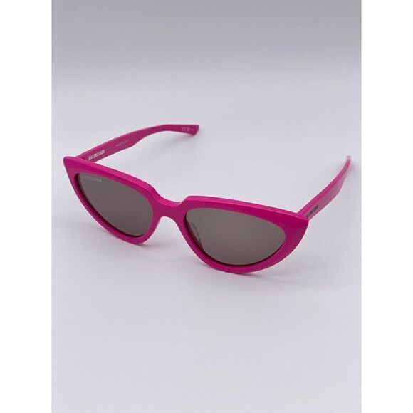 BRAND NEW BALENCIAGA BB0182S 003 Fuchsia/Brown Women Sunglasses - Picture 2 of 9